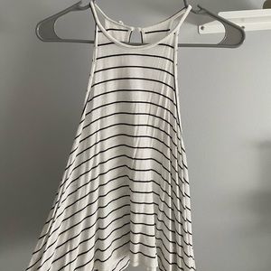 Striped Rip Curl Halter Tank Top